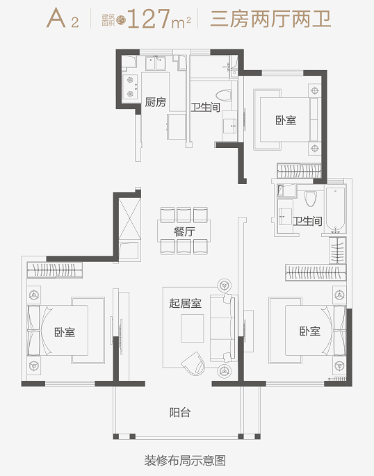 朗诗九龙熙岸的户型图