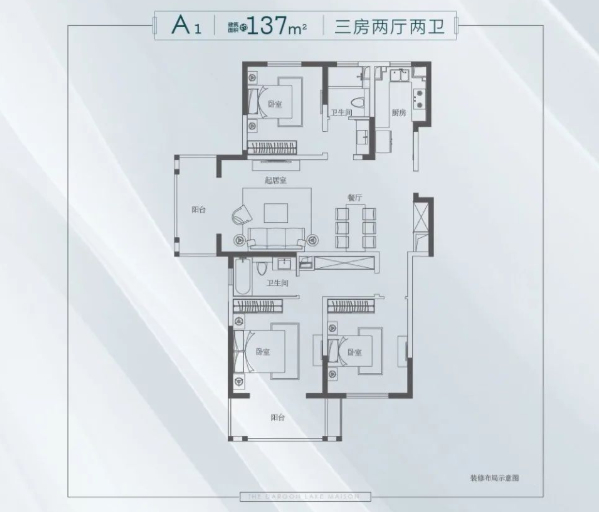 朗诗九龙熙岸的户型图